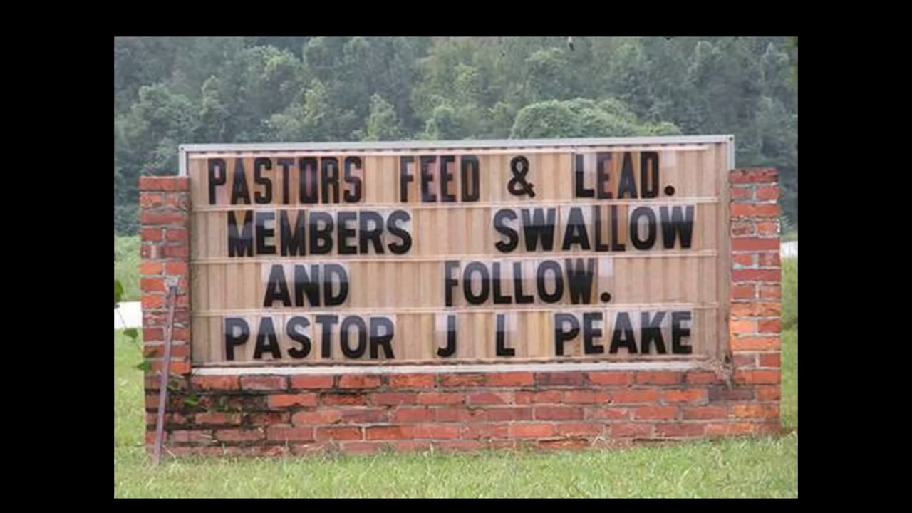 15+ FUNNIEST CHURCH SIGN FAILS