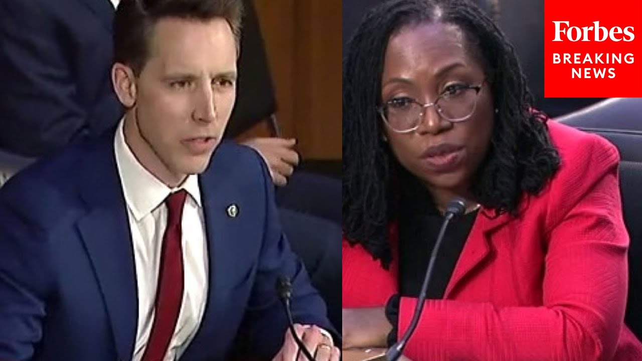 'Hard Time Wrapping My Head Around It': Hawley Presses Jackson On Quote Re Child Pornography Case