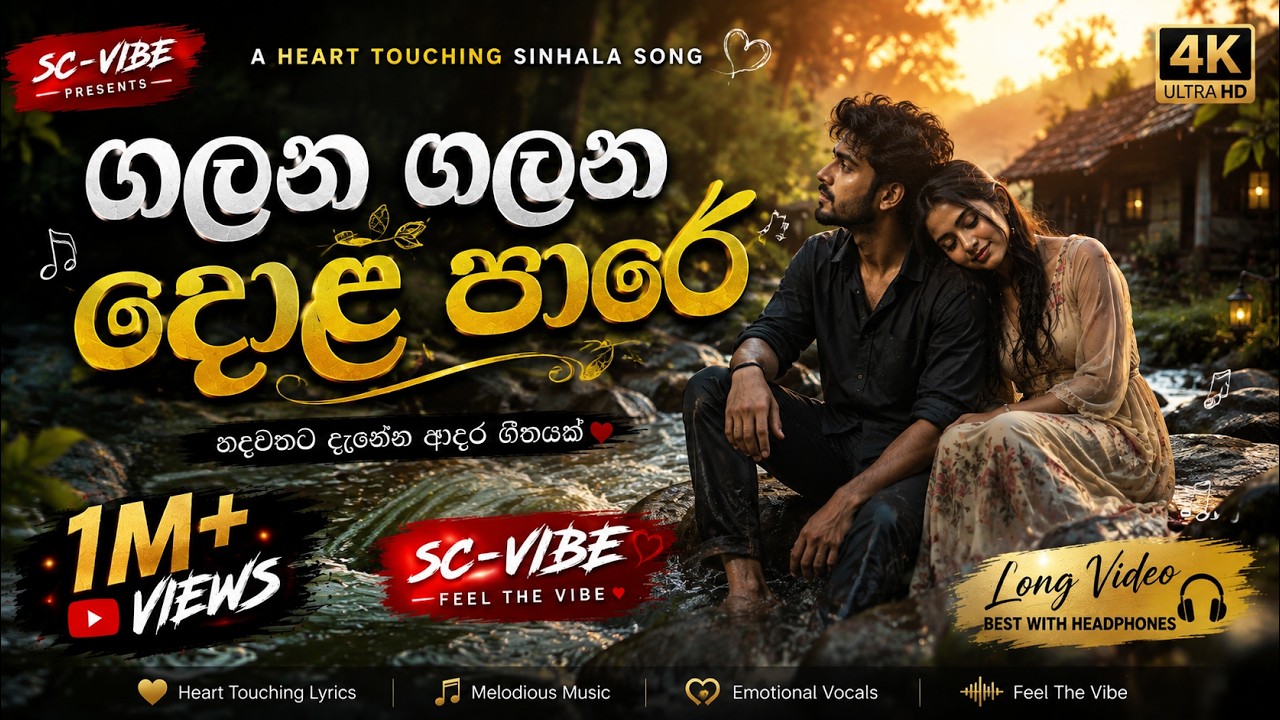 galana halana dola pare | ගලන ගලන දොළ පාරේ |  Edm Cover🎵 Song