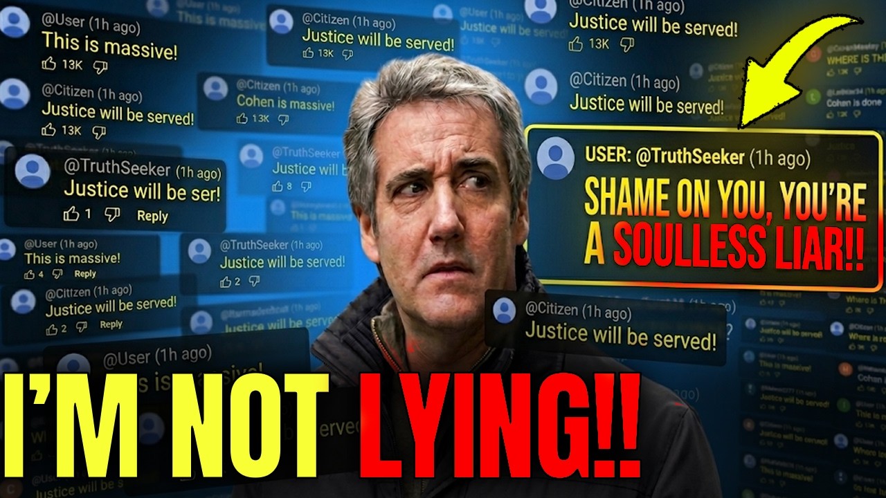 Майкл Коэн заявляет, что ничего не скрывает!