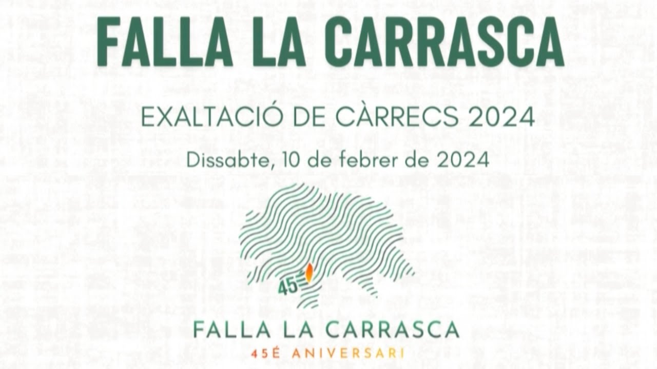 Exaltació Falla La Carrasca 2024