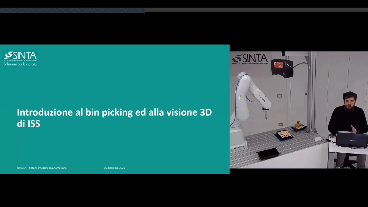 SINTA - Webinar Epson e visione 3D