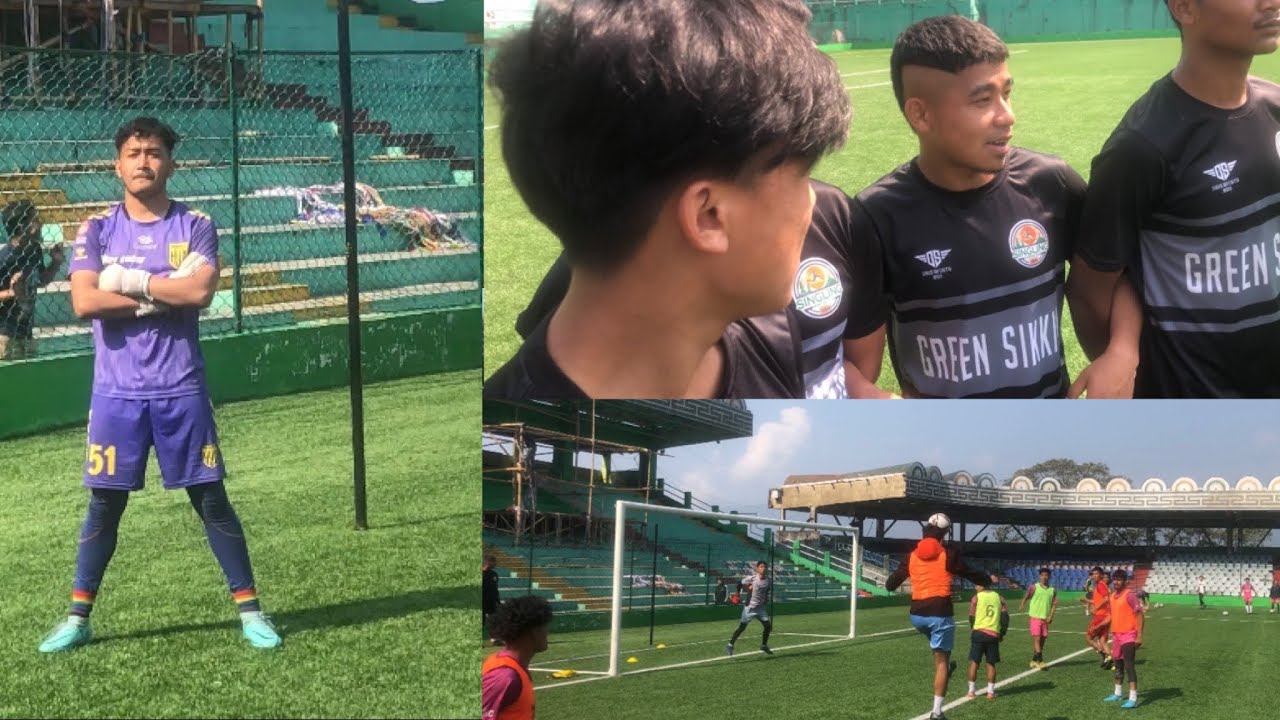 Singling Sporting Club N Aakarman FC Last Training Day Of Sikkim Premier League