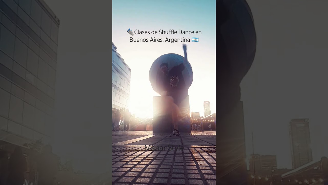 Baile Shuffle Dance #shorts2024 4️⃣  Shuffling CABA Musica Electronica