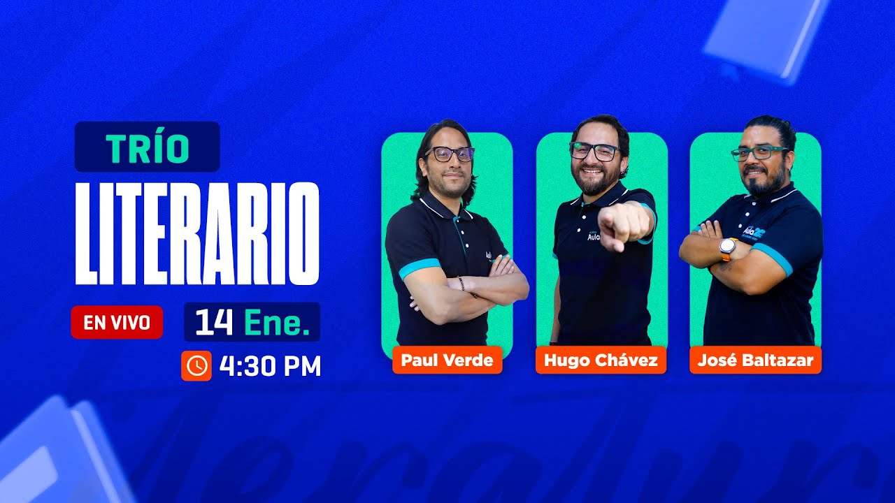 ¡TRÍO LITERARIO IMPERDIBLE! 🔥💙