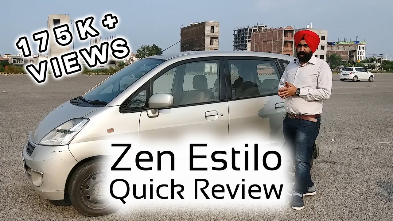 Zen Estilo Petrol 2008 | Quick Review | WagonR's Elder Cousin | Spare Wheel