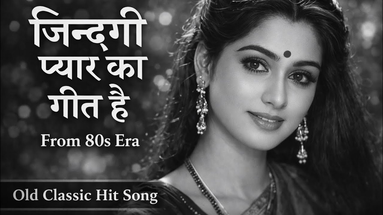 Zindagi Pyar Ka Geet Hai | Old Is Gold 80s Classic | Evergreen Hindi Romantic Song | Gulmohar Gaane