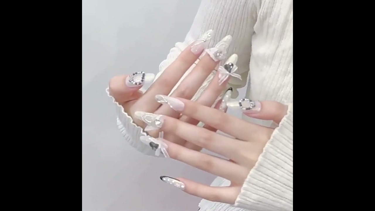 Design #1950  #nails #handmadepressonnails #nailart #2024nails #manicure #handmadenails #2022nails