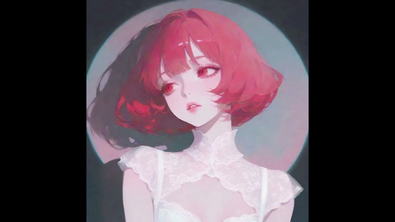 Lost inside the static little pixel girl