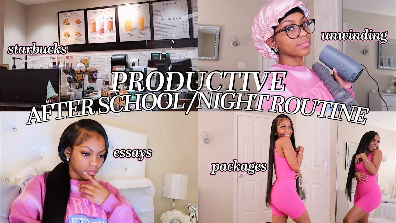 MY PRODUCTIVE AFTERSCHOOL/NIGHT ROUTINE 2022!