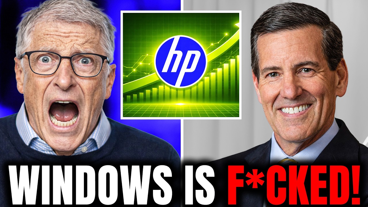 Bill Gates TERRIFIED As HP DUMPS Windows And Partners TURN Against Microsoft!