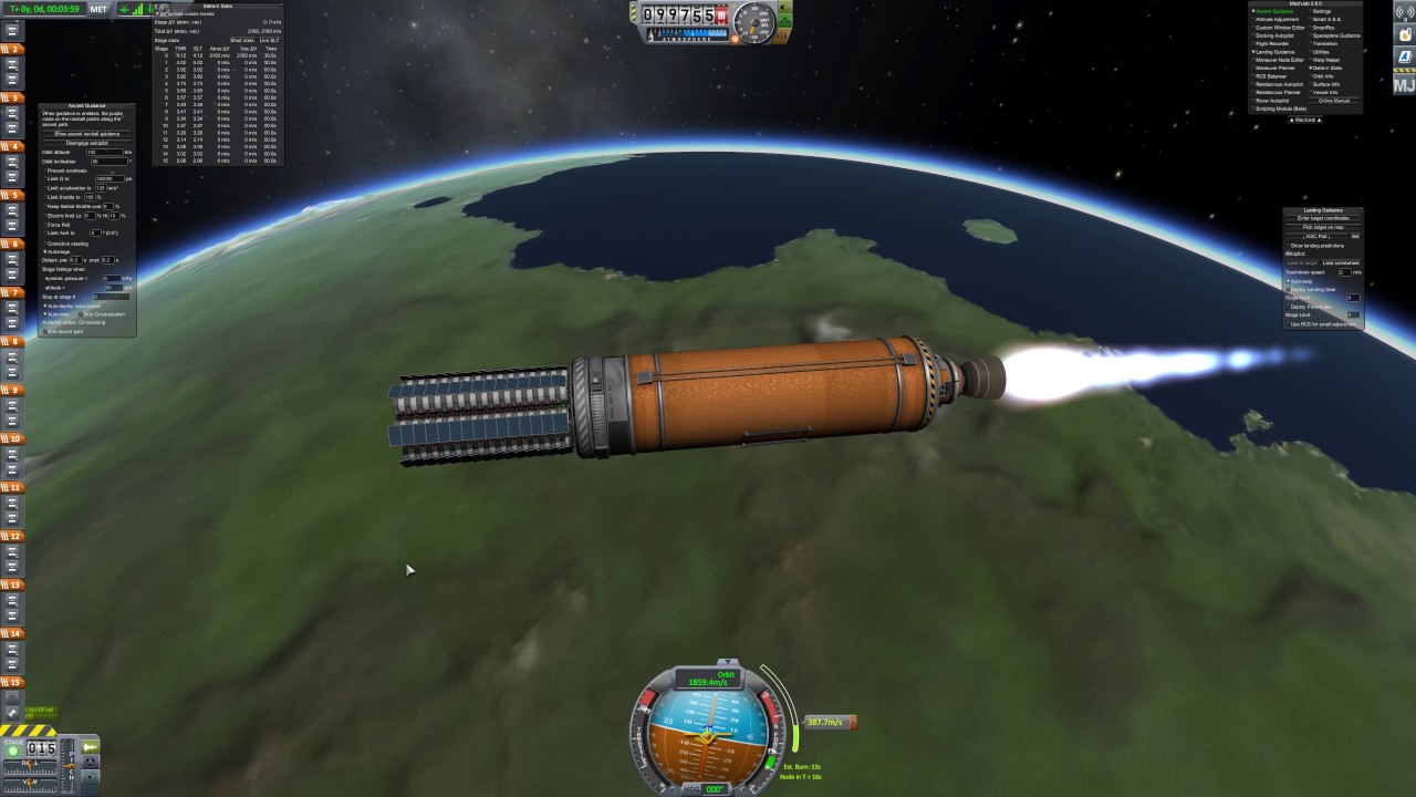[4k 60fps] Launched 105 satellites in KSP in honor of today's launch