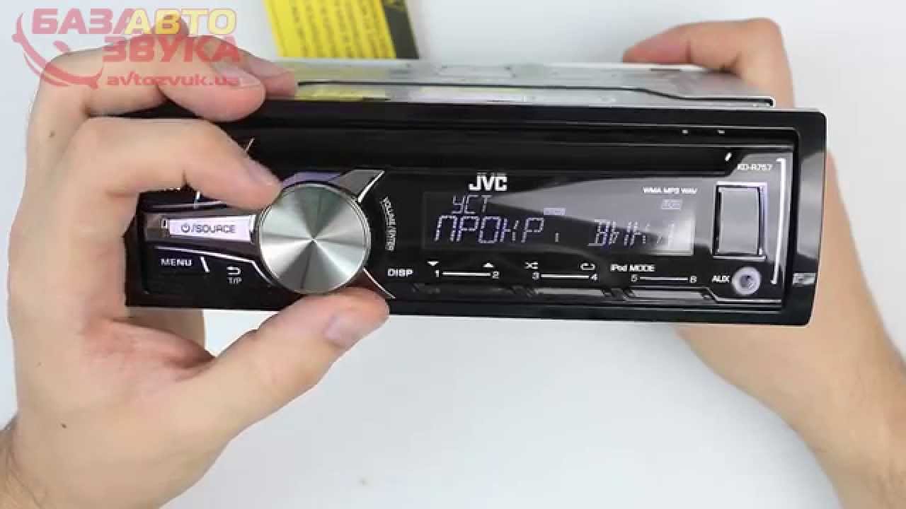 JVC KD-R757EE Автомагнитола с усилителем MOS-FET. Обзор avtozvuk.ua