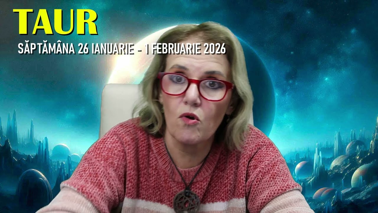 TAURII in saptamana 26.01.-1.02.2026♉ HOROSCOP ACVARIA
