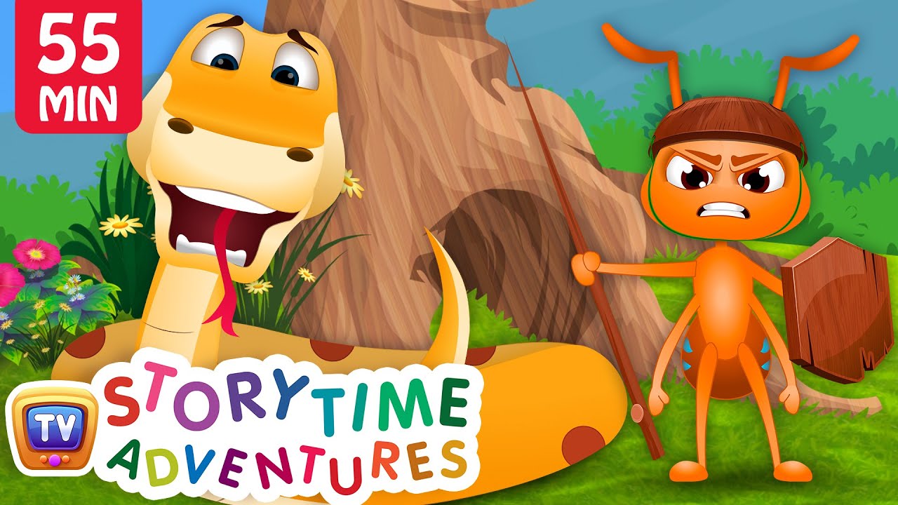 সাপ এবং পিঁপড়েরা (The Snake and the Ants) - ChuChu TV Bangla Storytime Adventures Collection