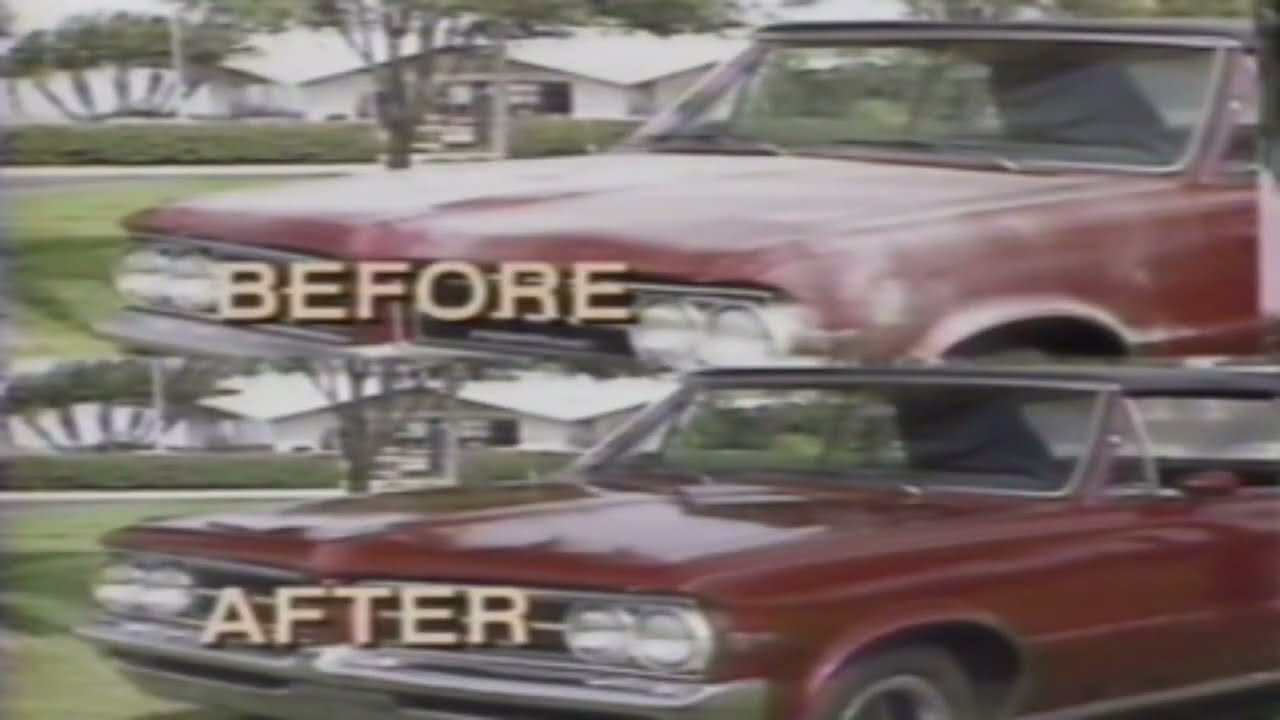 Retro Color Smart Car Polish Commercial 90s Removes Nicks and Scratches Telebrands