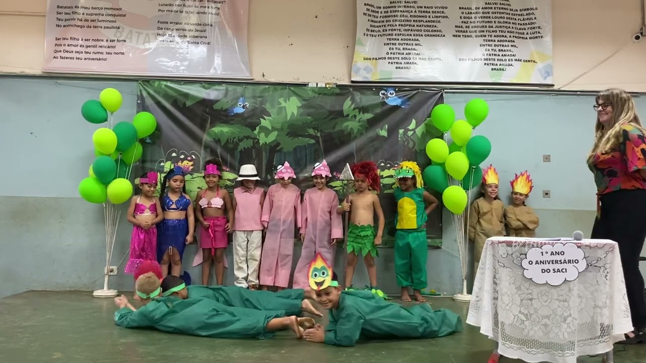 1 Ano A - O Aniversário do saci - GTL