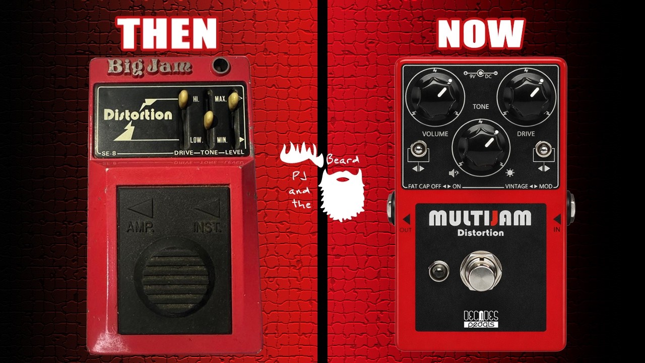 Decades Pedals MultiJam - Мощный дисторшн возвращается!