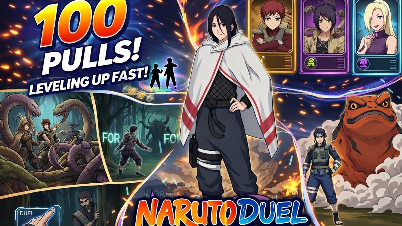 Naruto Duel - Leveling Up Boys! 