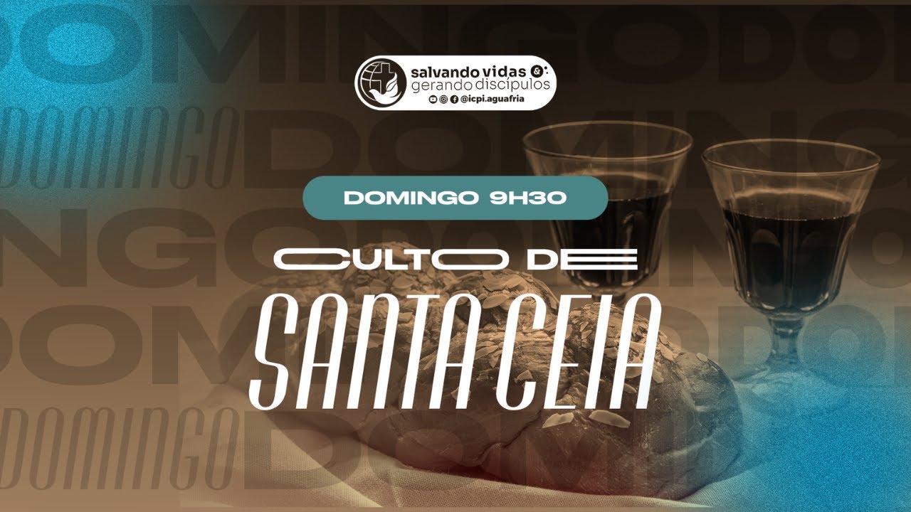 Culto Santa Ceia e Batismo - Pr Edivan Menezes - 28/12/25