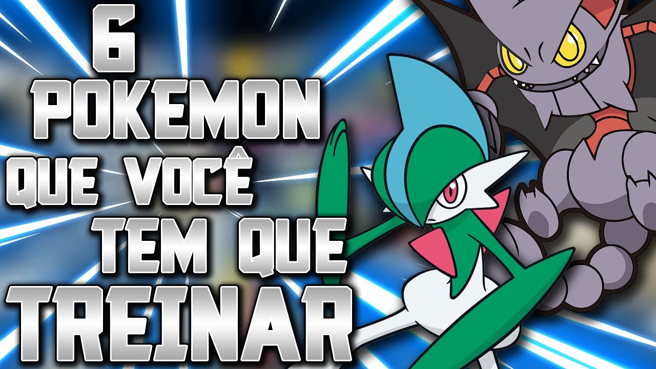 6 POKÉMON QUE VOCES TEM QUE TREINAR!!! - Pokémon Platinum