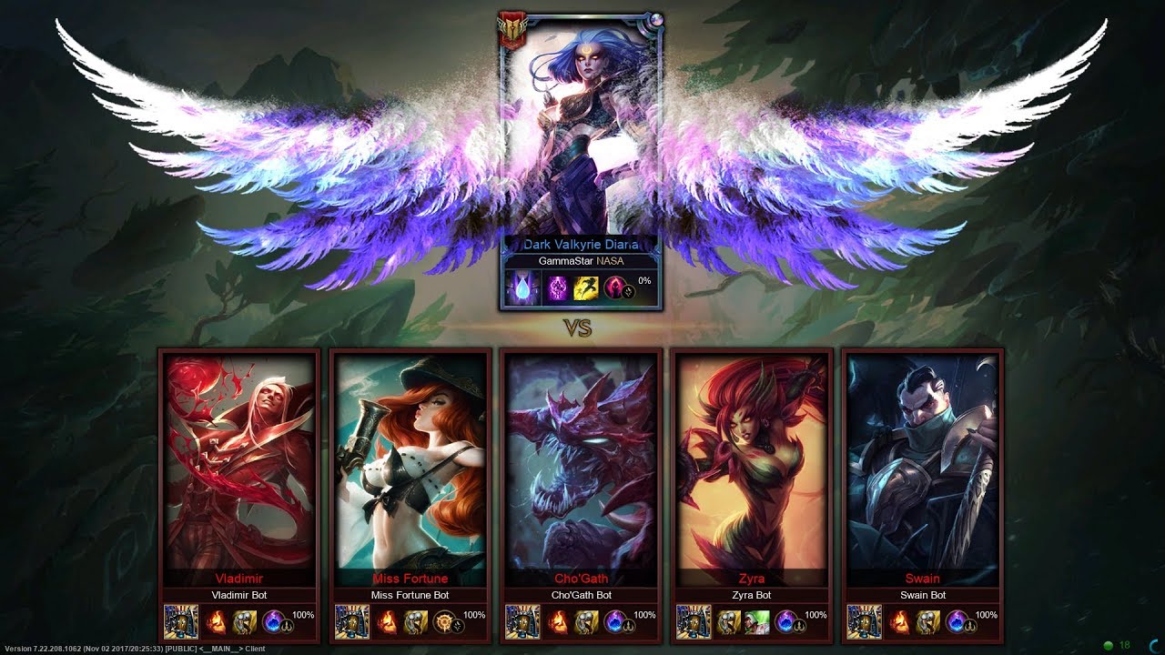 A Challenger vs 5 Bronzes in Ranked Game Fenix35! (Diana Main)