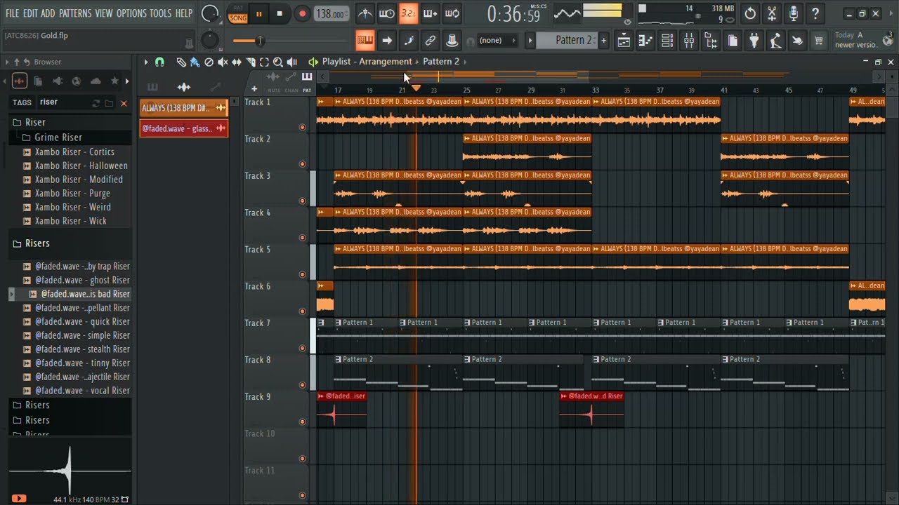Mayhem Trap Beat in FL Studio with FREE MNM Drumkit!