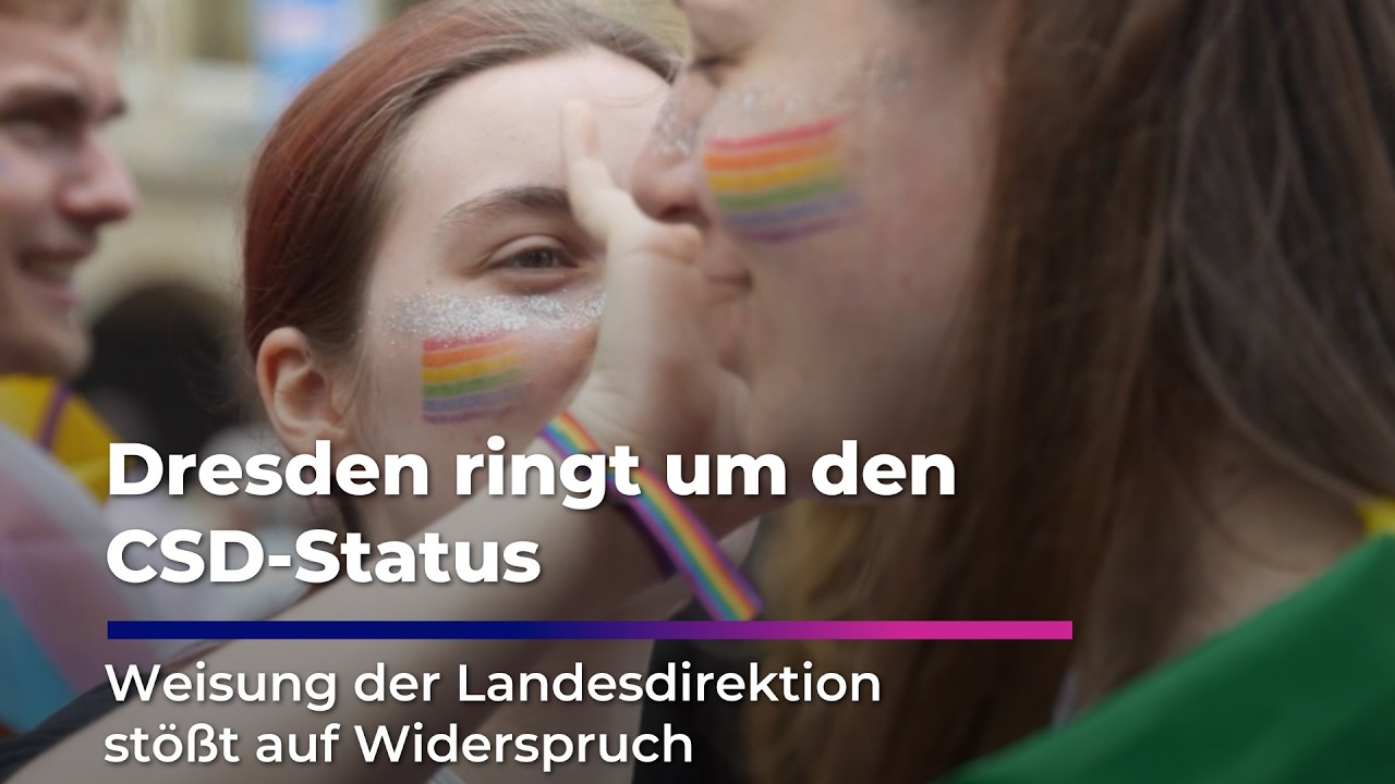 Streit um Dresdner CSD I Sachsen Fernsehen