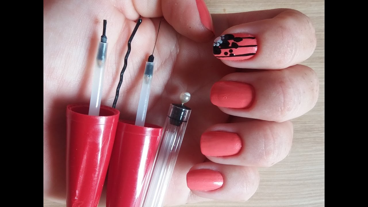 COMO FAZER KIT DE  PINCÉIS  PARA UNHAS DECORADAS#adesivosdeunhas
