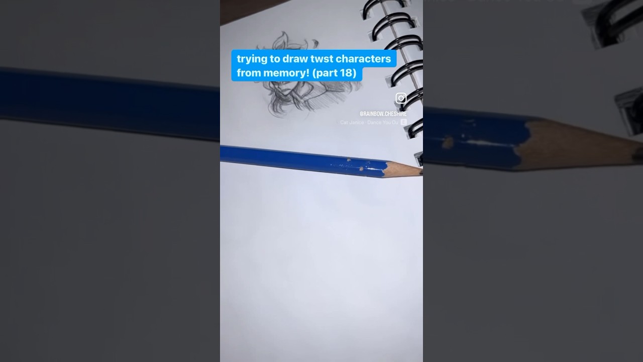 drawing twst characters from memory - ortho shroud