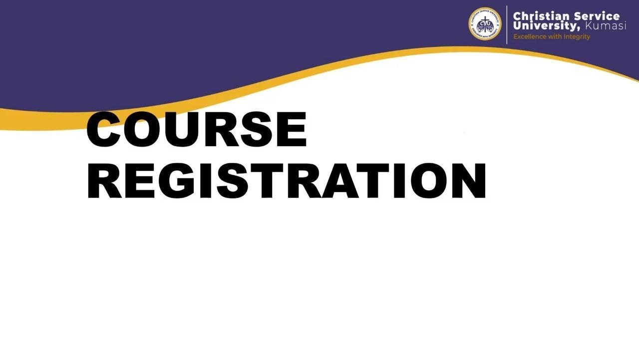 CSU Online Course Registration