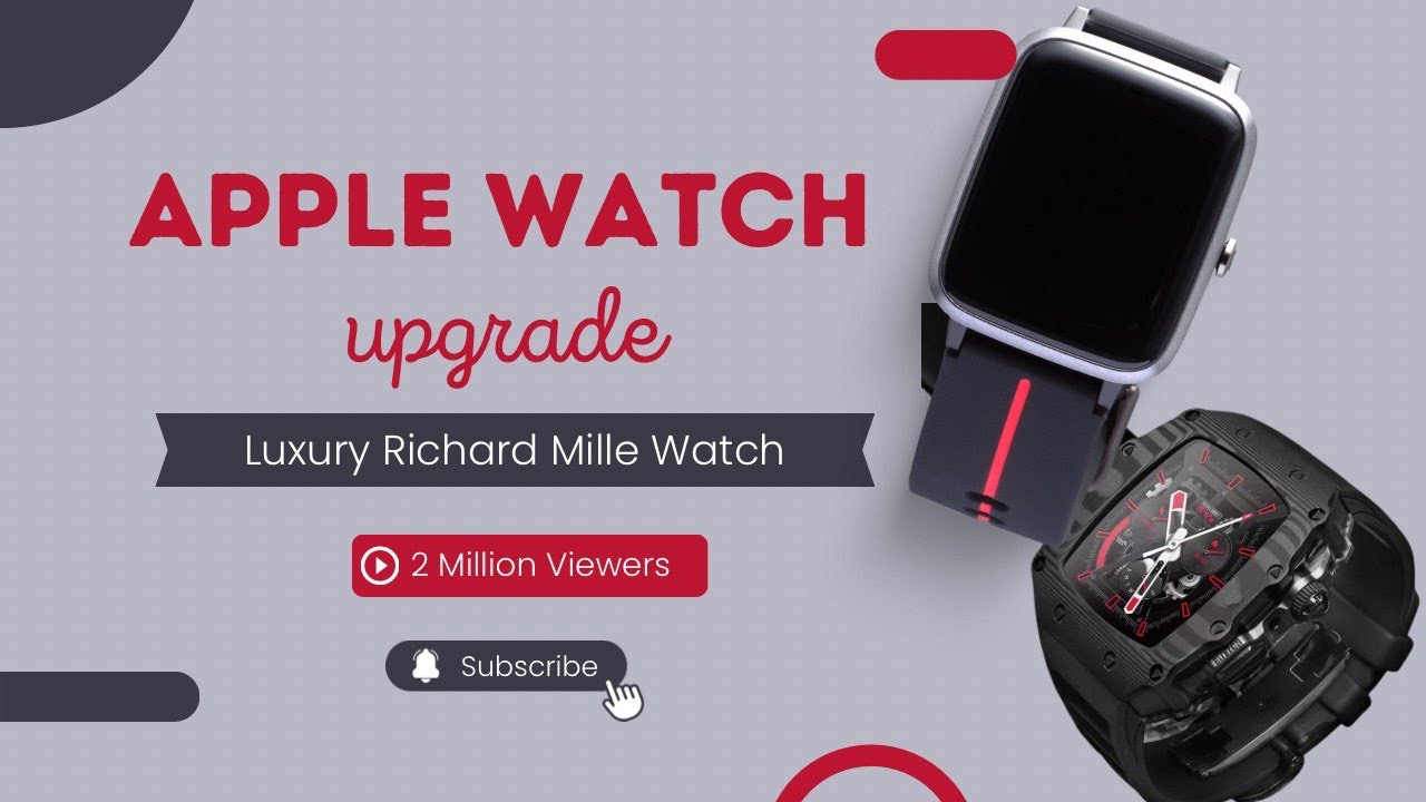 Turned My Apple Watch Into a Richard Mille Look? (Taobao Unboxing)