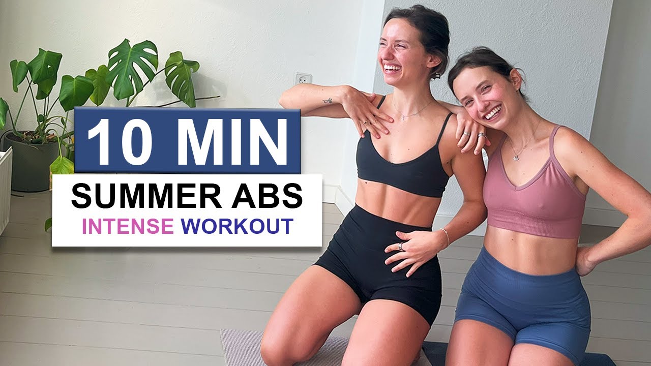 10 MIN ABS WORKOUT - ready for summer 2025 | Twice as Fit