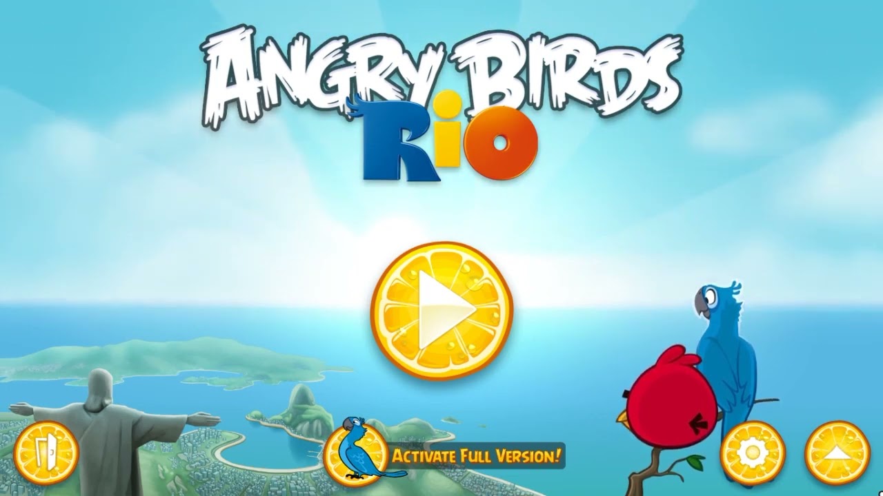 AngryBirds Rio Old Theme Music 🎵 🎶