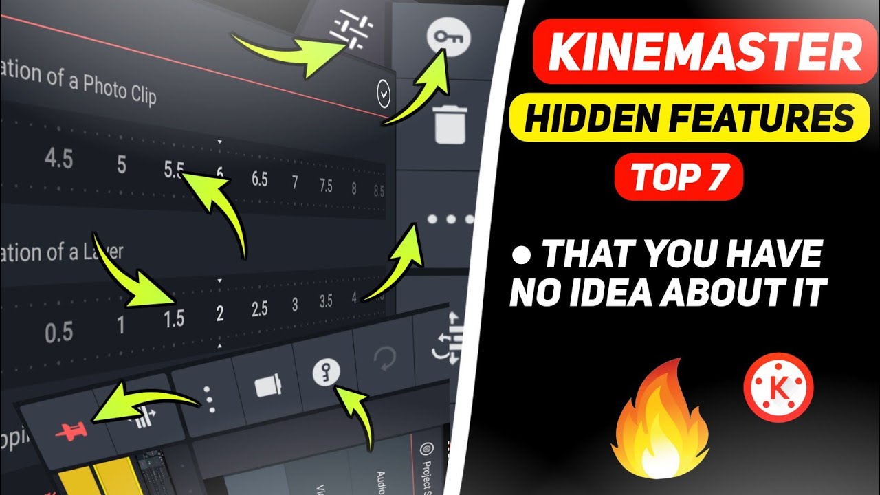7 Kinemaster Hidden Features That You Have no idea About it !