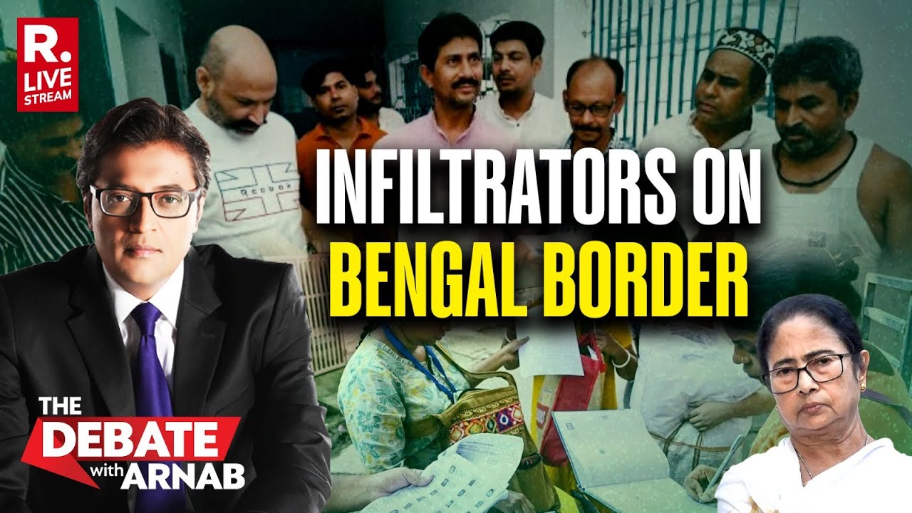 Debate With Arnab LIVE: Bangladeshi Infiltrators Reveal On Tape How They Sneaked In