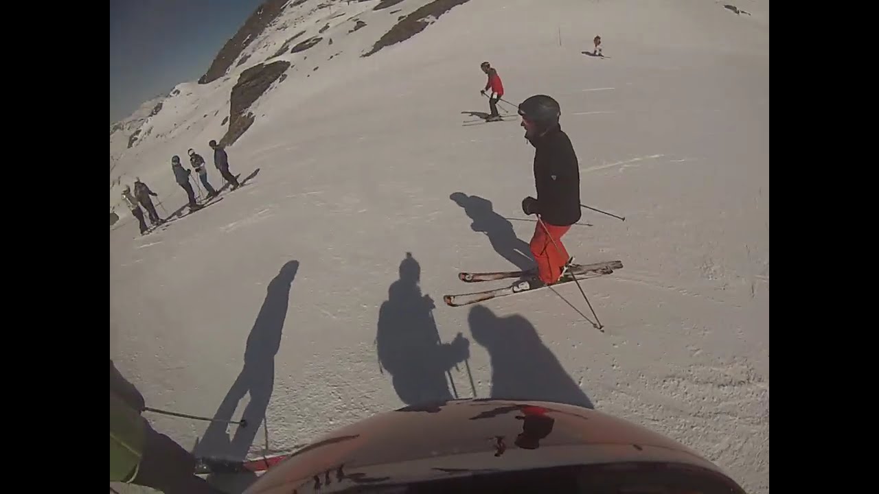 LLEGADA AL TELESILLA LES PIONNIERS LES 3 VALLES FRANCE
