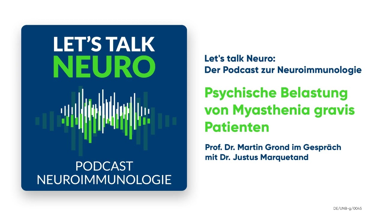 Psychische Belastung von Myasthenia gravis Patienten