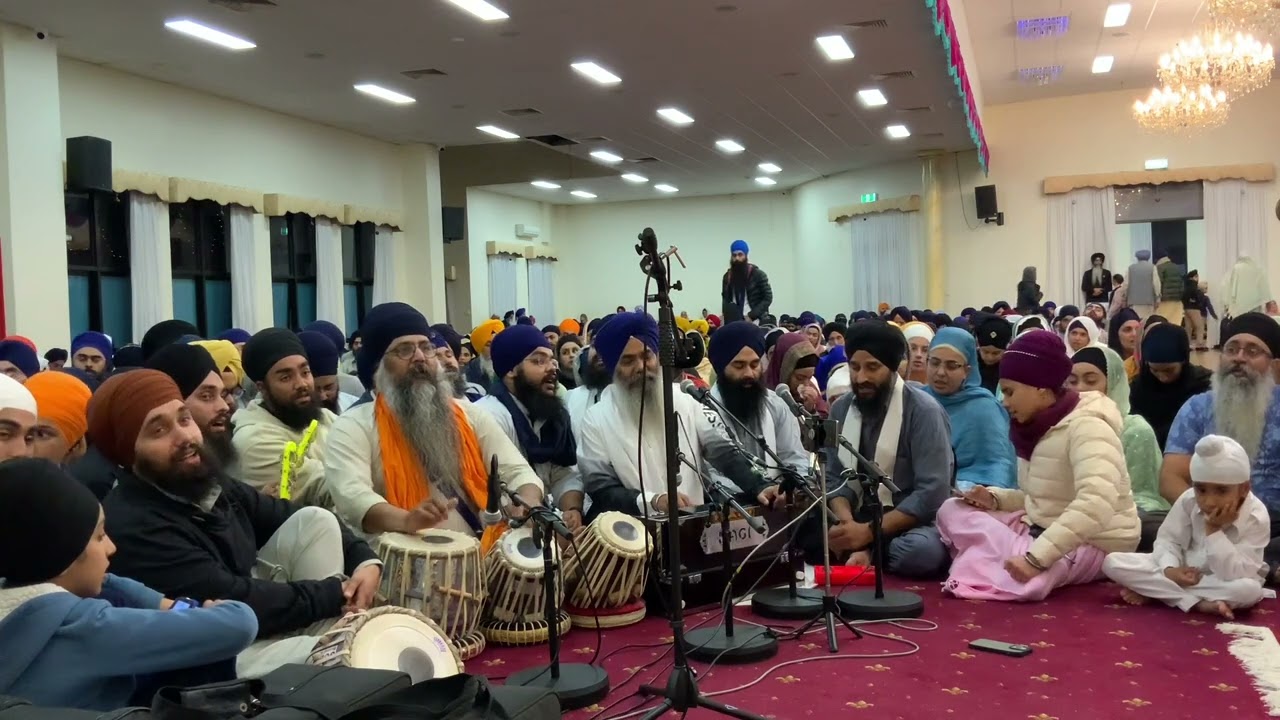 Bhai Manpreet Singh Ji Kanpur - Melbourne Samagam 2023 - Saturday Evening