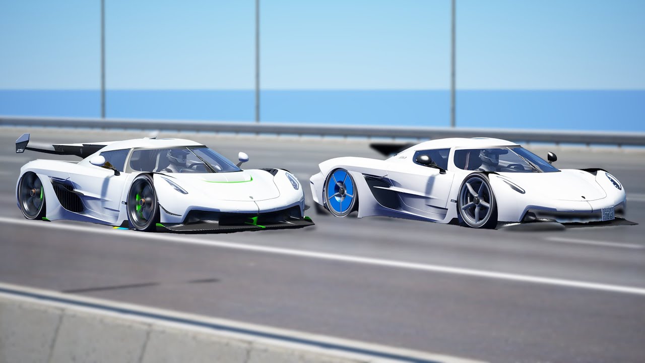 1,000KMH!!! Koenigsegg Absolut vs Koenigsegg Jesko | DRAG & TRACK RACE