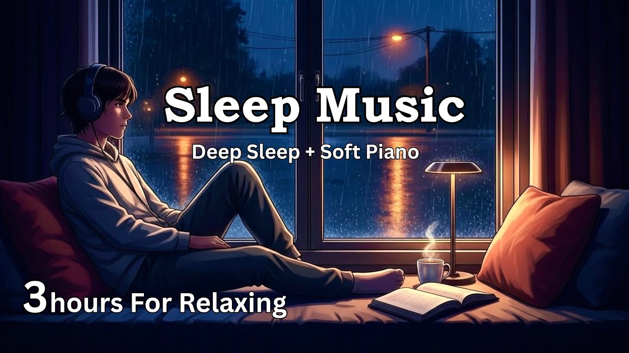 Music sleep deep sleep + soft piano 3 house for relaxing 