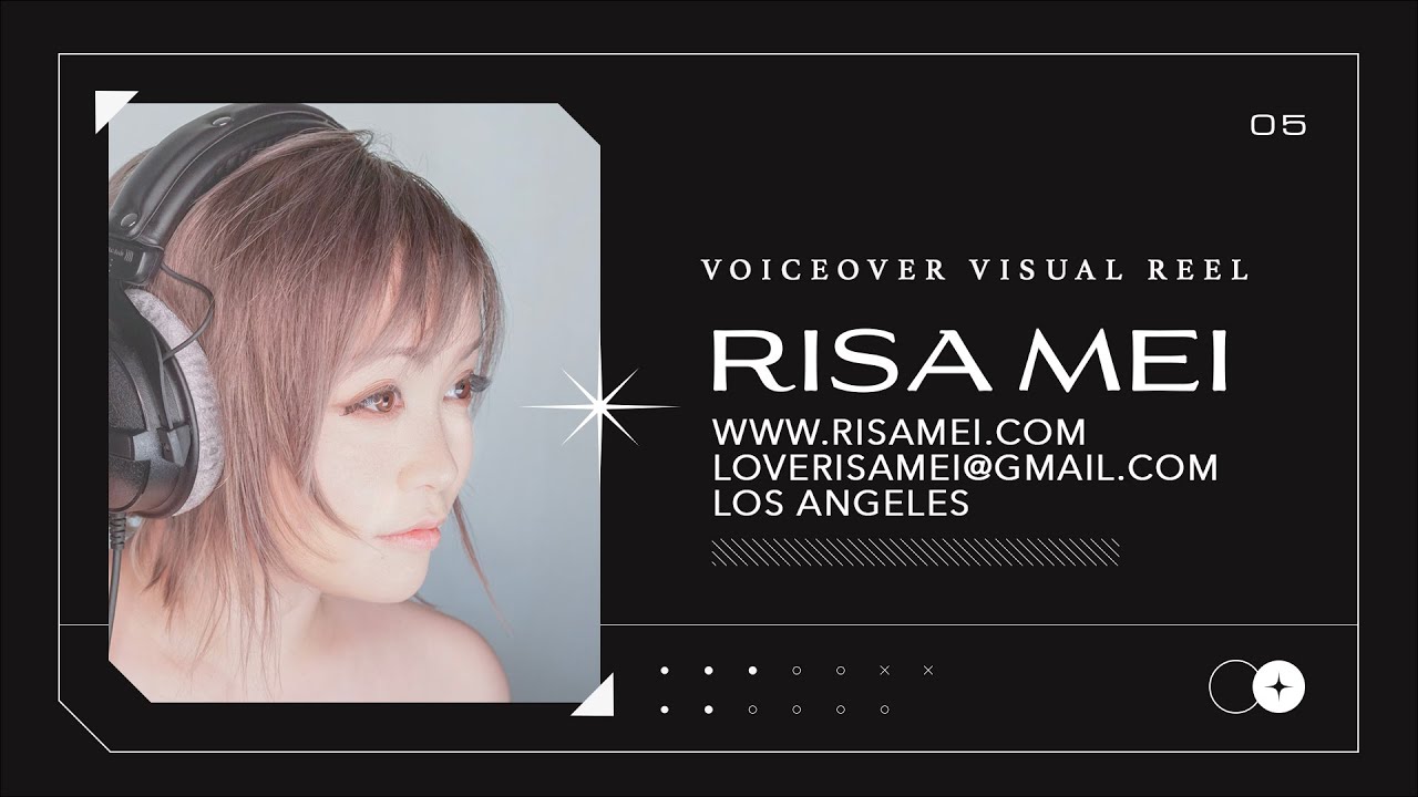 [Risa♛Mei] Voiceover Visual Reel