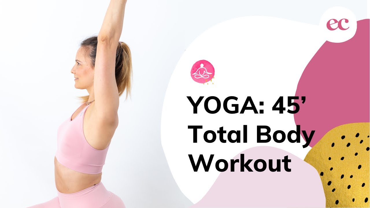 YOGA: Power Vinyasa Yoga Total Body Workout (45 min) | Emanuela Caorsi