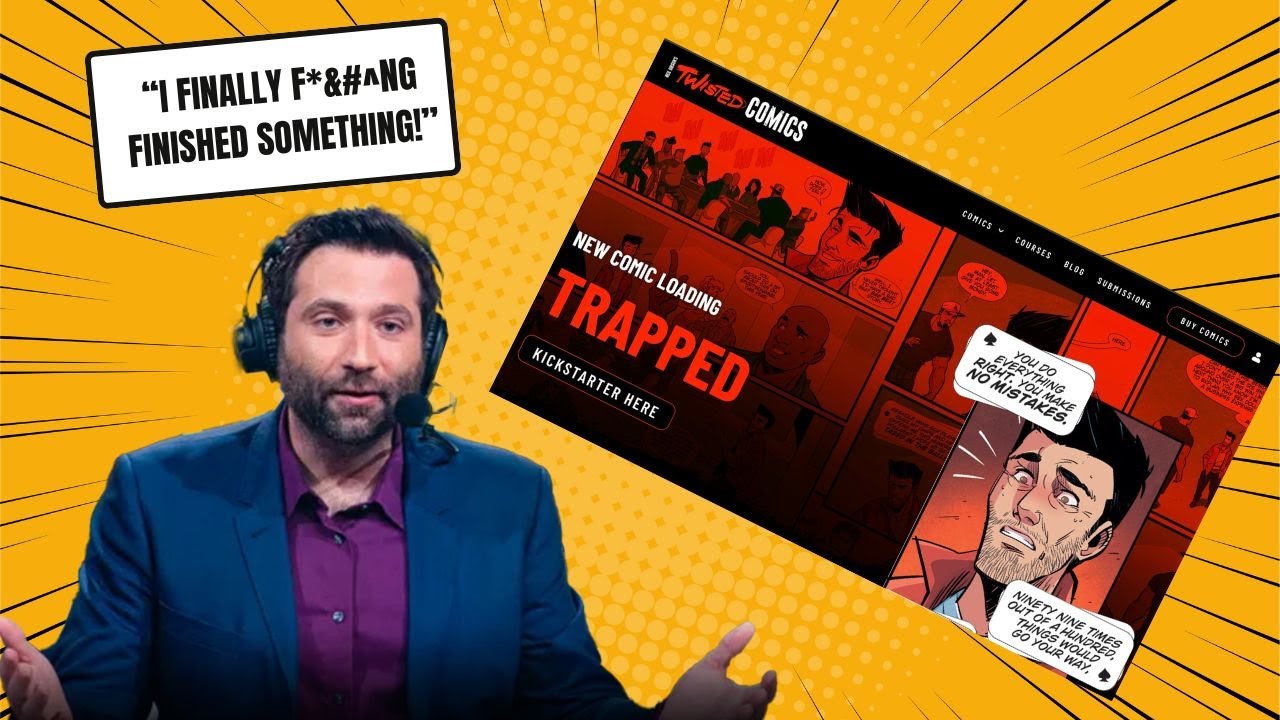 Joe Stapleton Talks His New Comic Book &ndash; Trapped