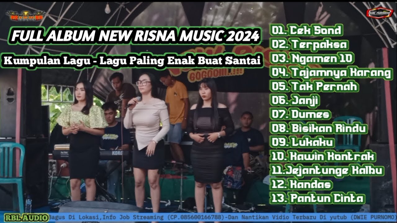FULL ALBUM  LAGU SANTAY - NEW RISNA MUSIC - RBL AUDIO