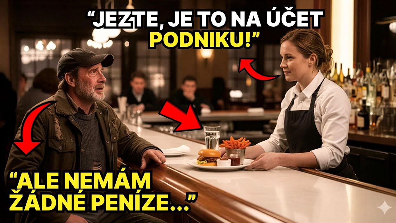 Milionář předstírá, že je na mizině ve svém baru - odpověď servírky na jeho objednávku ho nechává...