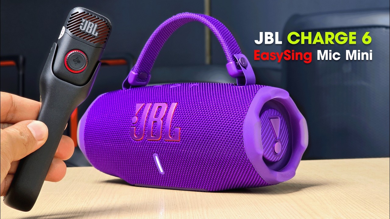 Zmień JBL Charge 6 w głośnik karaoke &ndash; EasySing Mic Mini