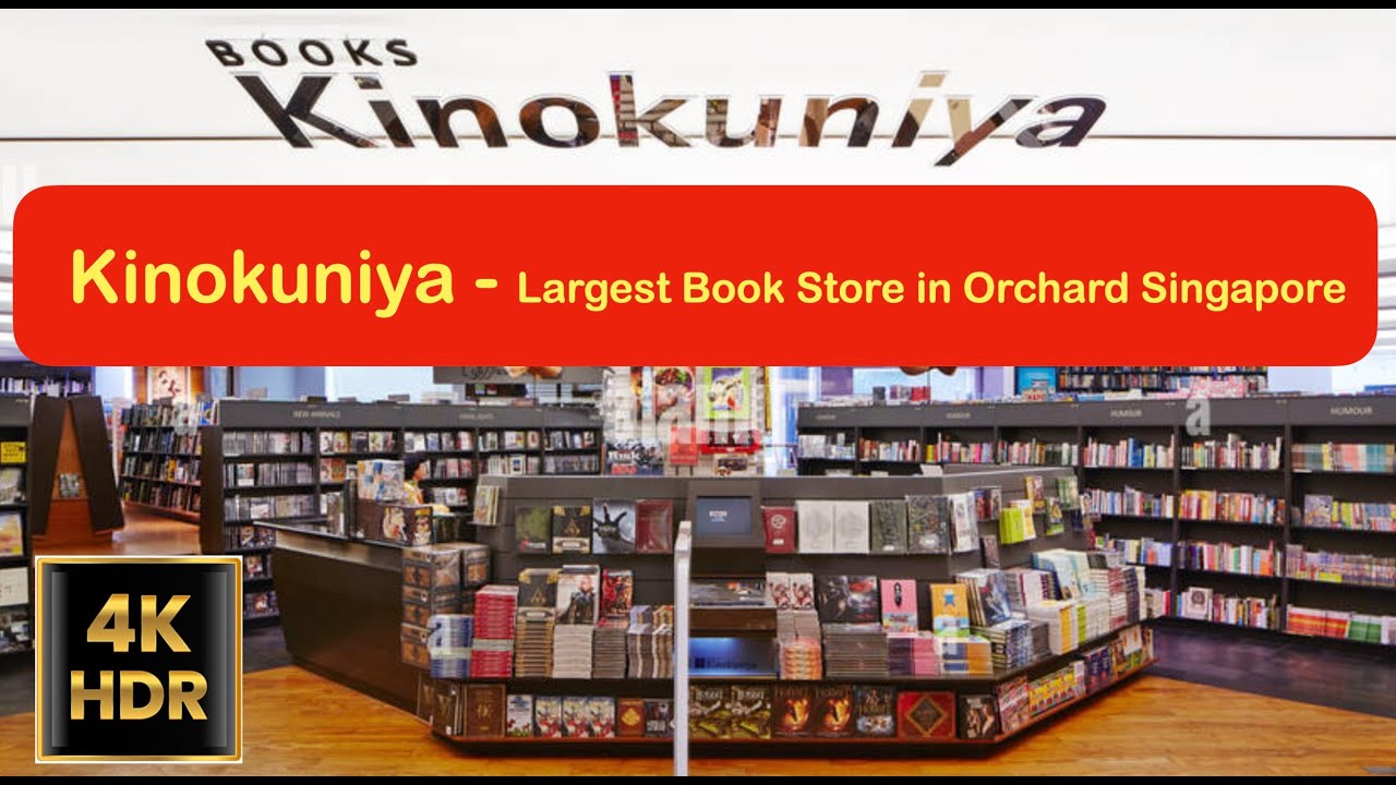 Kinokuniya Library. The biggest Book Shop in Orchard Singapore. Your Gateway to Infinite books.