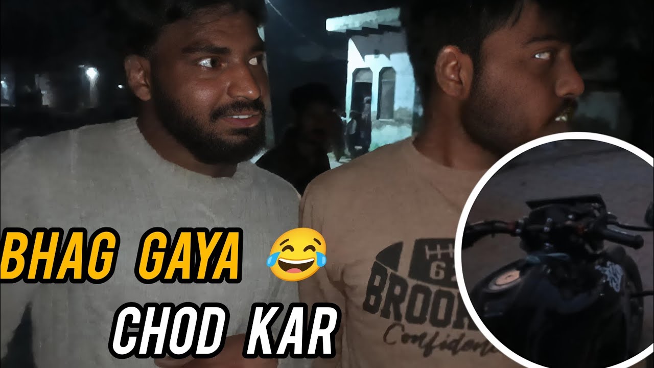 Bike lekar bhag gaye+panja competition||funny moment 😄