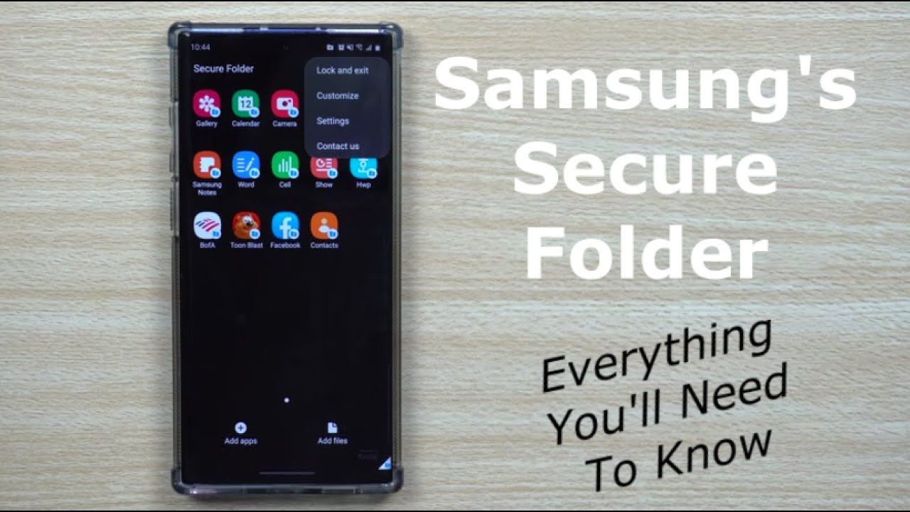 Samsung's Secure Folder